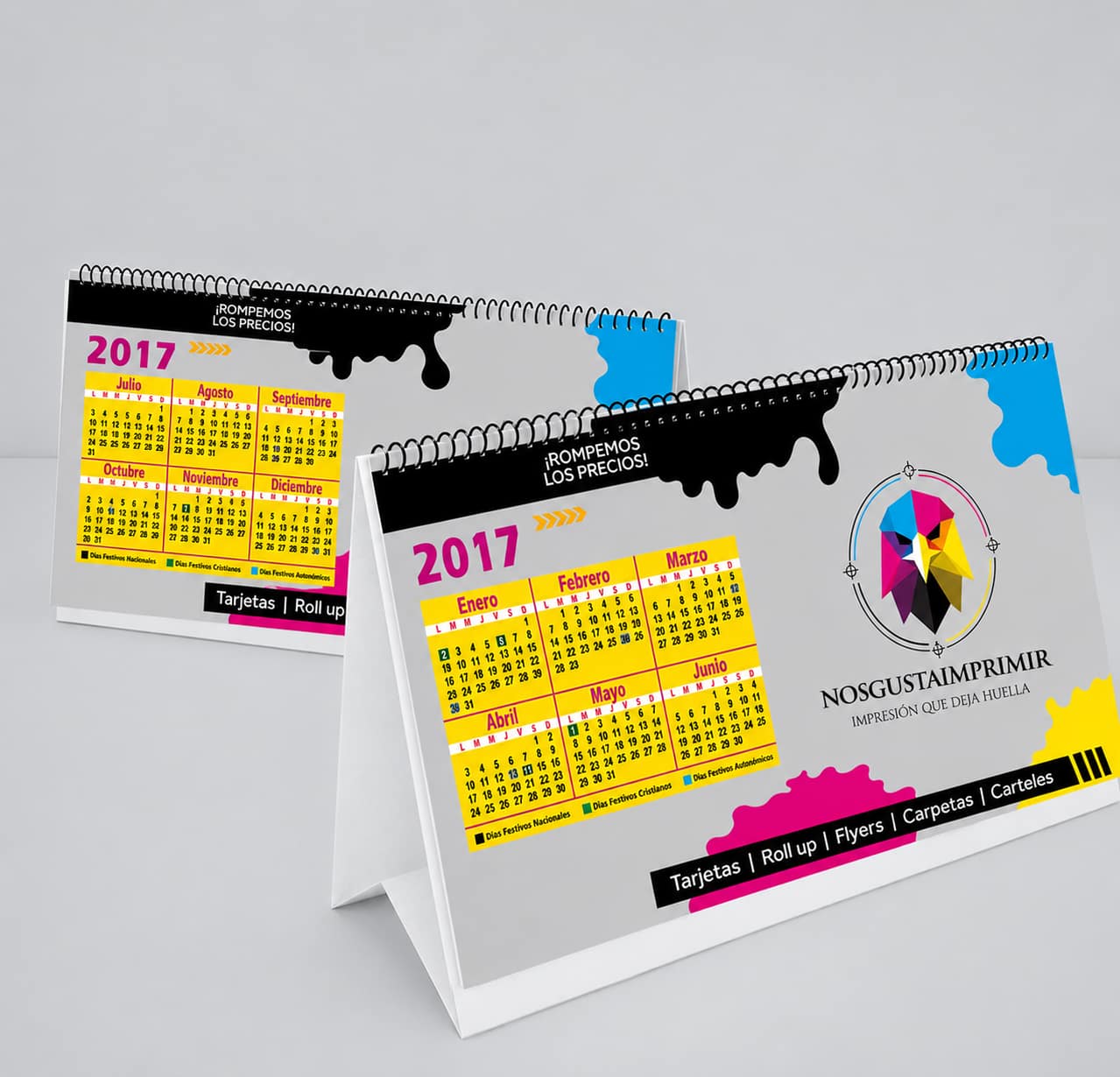 1.000 Calendarios de Mesa