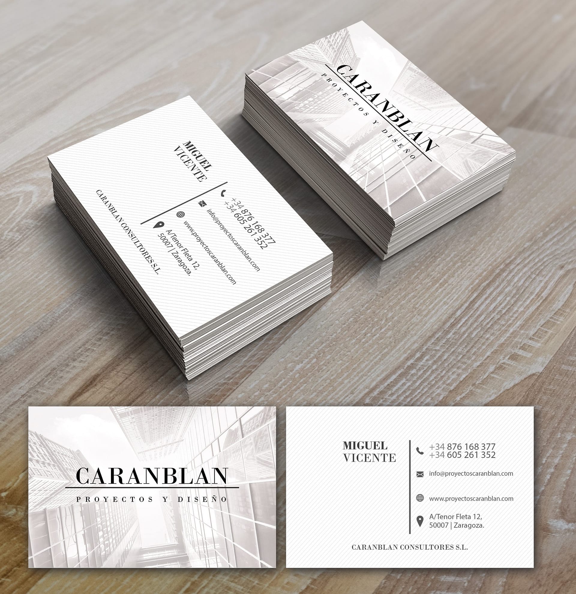 1.000 Tarjetas de visita 300 grms - Imagen 8