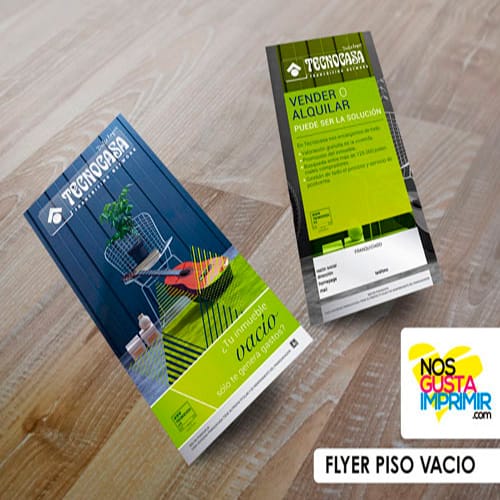 Flyer DL Tecnocasa 135 grms - Imagen 4