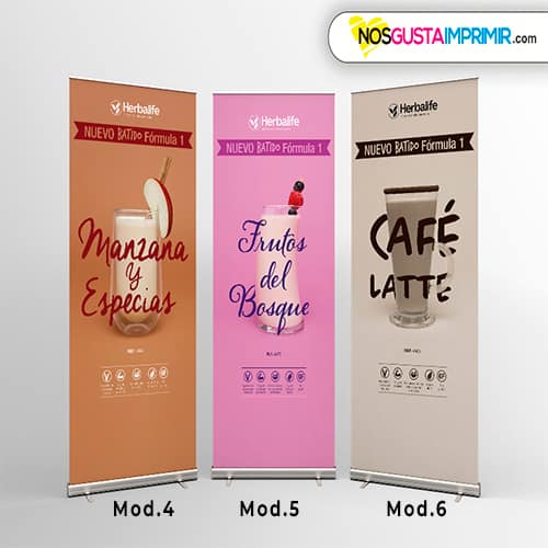 Roll Up Herbalife 85x200 - Imagen 2