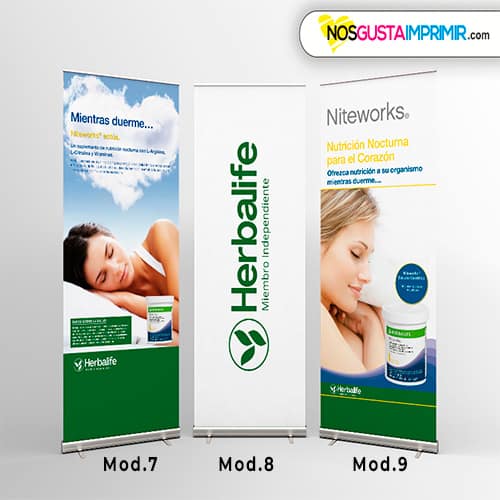 Roll Up Herbalife 85x200 - Imagen 3