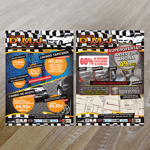 5.000 Flyers 135 grms 2 caras - Imagen 3