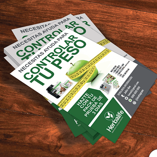 5.000 Flyers 135 grms 2 caras - Imagen 5