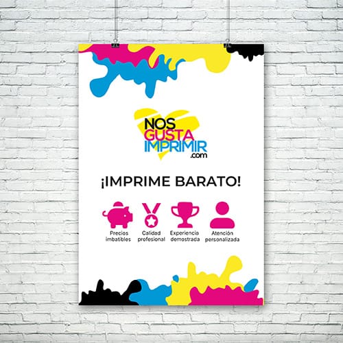 1.000 Carteles 135 grms