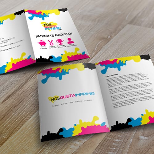 Carta de bar poliéster A4