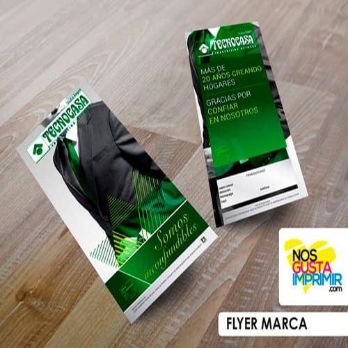 Flyer DL Tecnocasa 135 grms