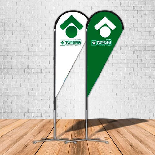 Bandera Gota 2,45 m Tecnocasa