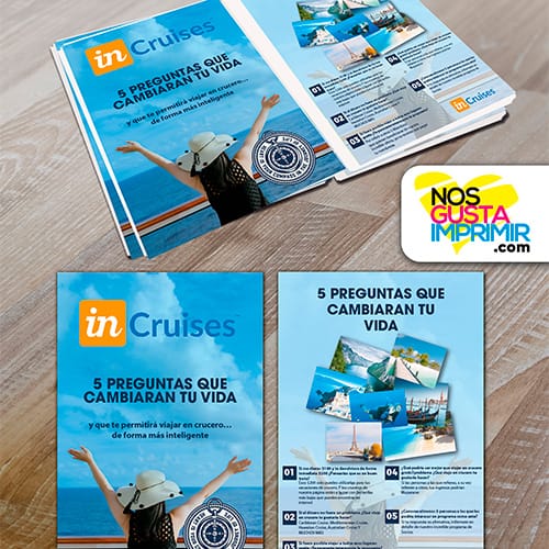 5.000 Flyer 135 grms tamaño DL Incruises