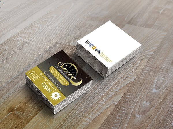 1.000 Tarjetas de visita 300 grms - Imagen 4