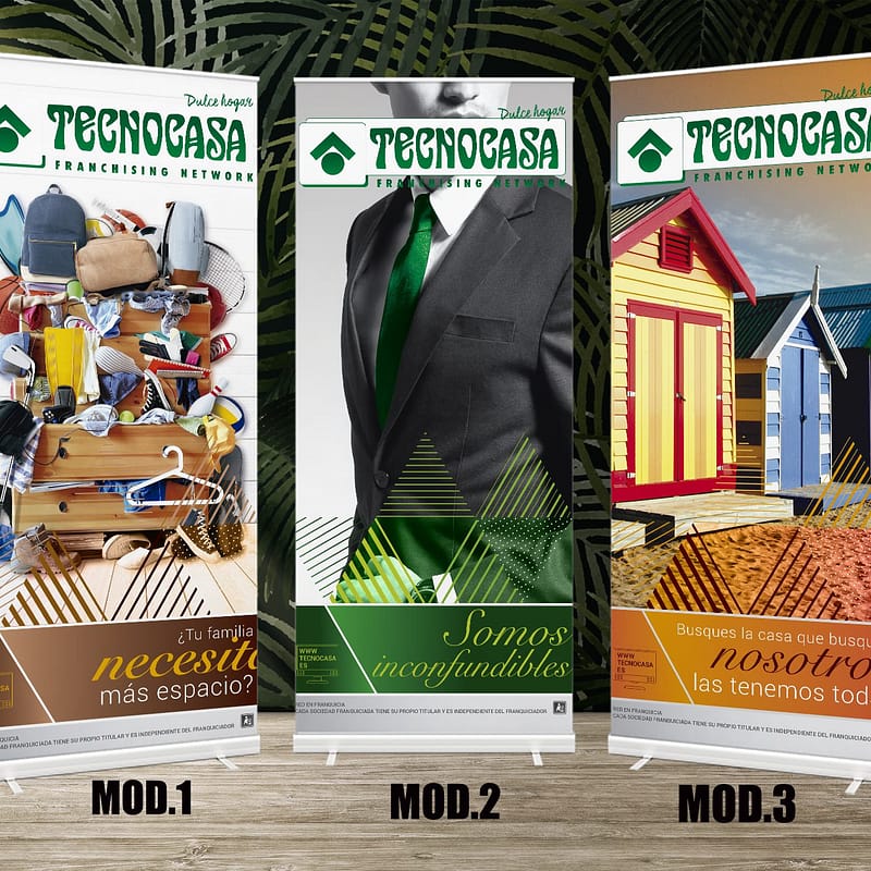 Roll Up Tecnocasa 85x200